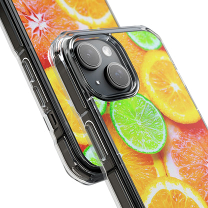 Clear Magnetic Phone Case – Sunkissed Citrus