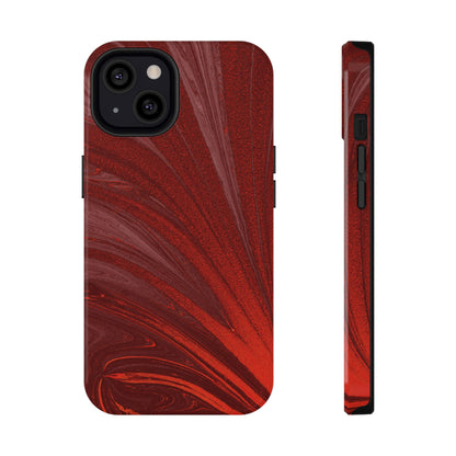 Impact-Resistant Phone Case — Crimson Current
