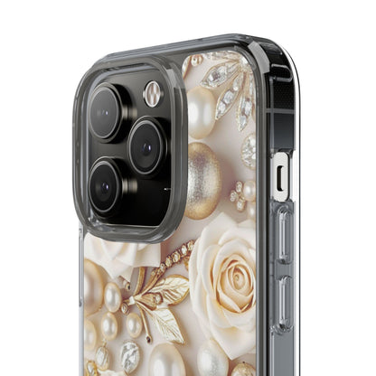 Clear Phone Case – Ivory Opulence