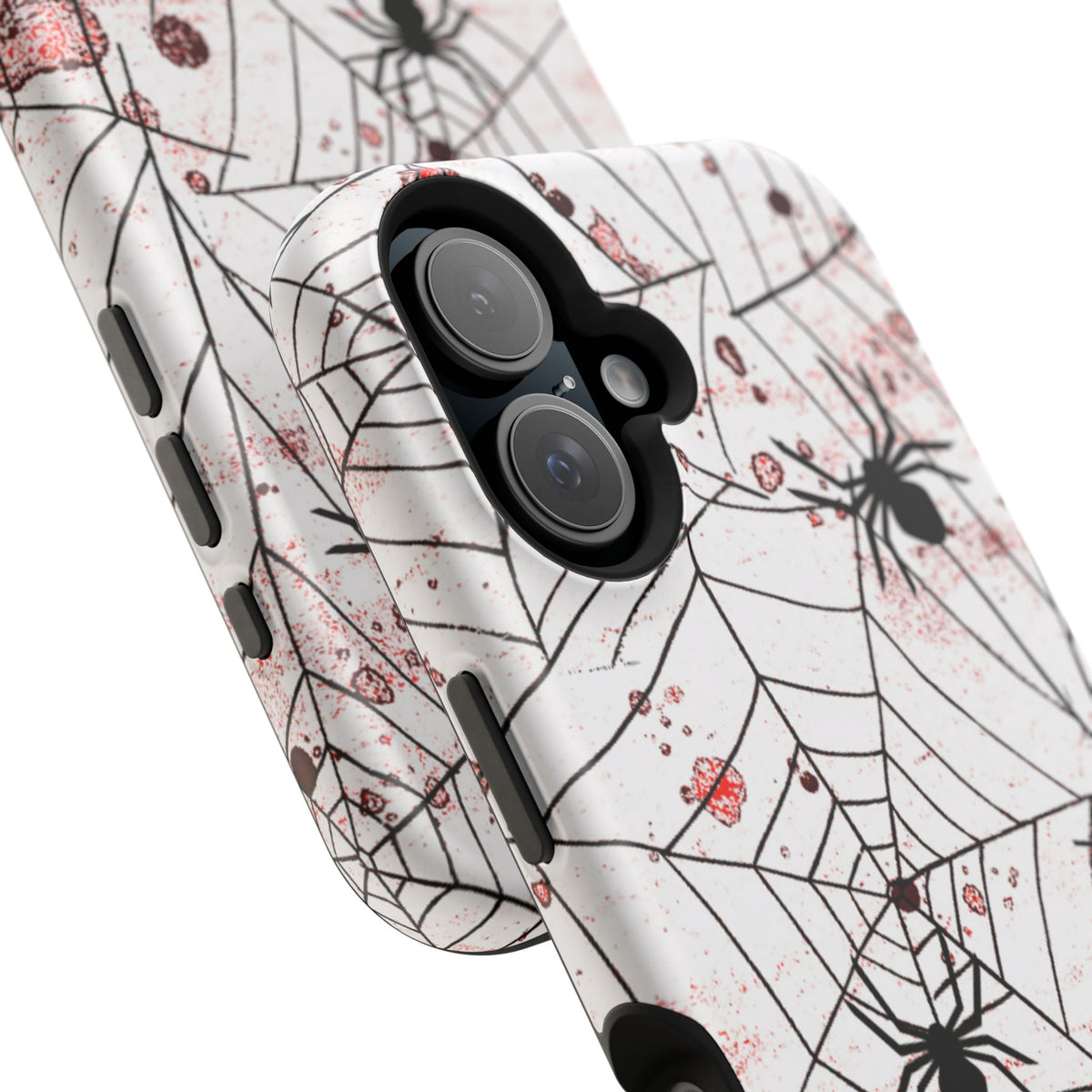 Impact-Resistant Phone Case – Blood Web