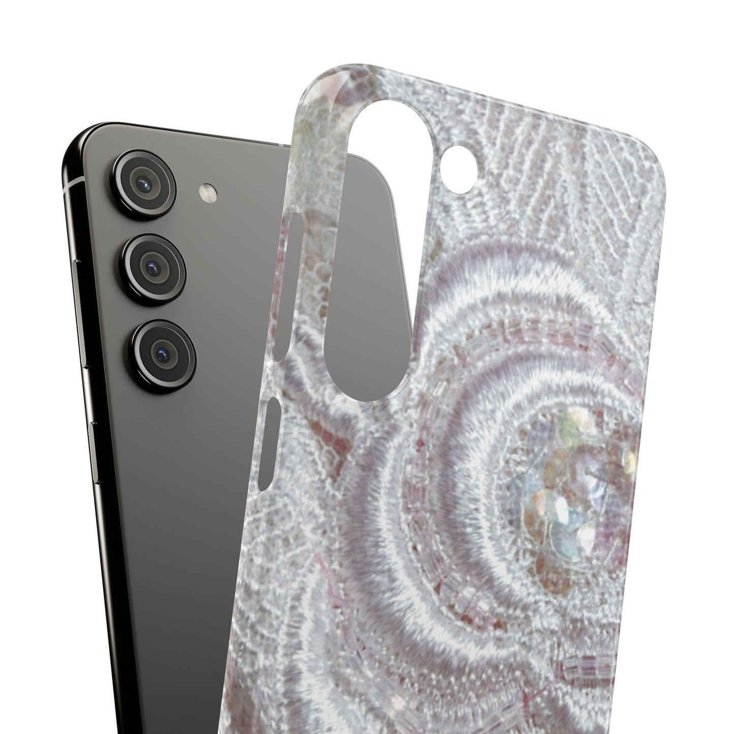 Snap Phone Case – Lace Veil