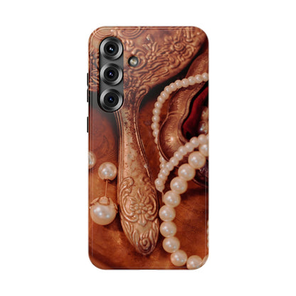 Impact-Resistant Phone Case – Bronze Vanity