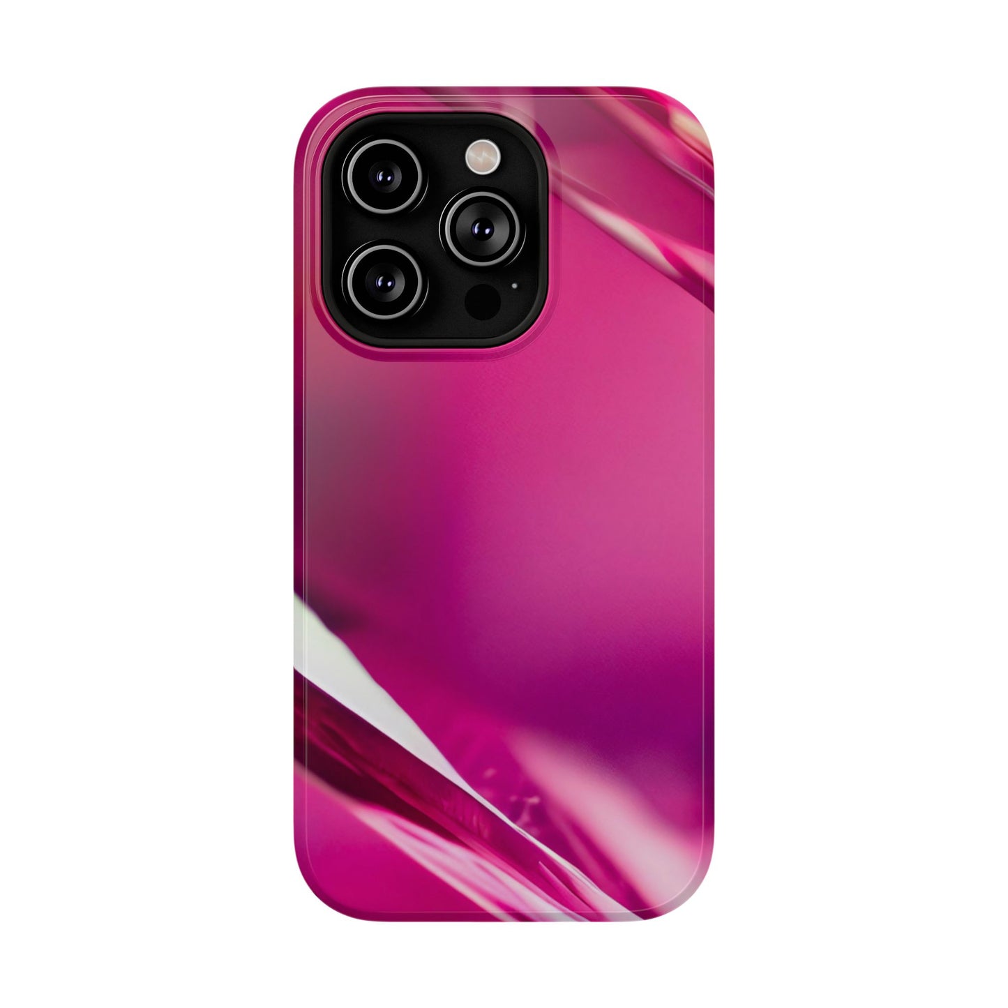 Impact-Resistant Phone Case – Magenta Motion