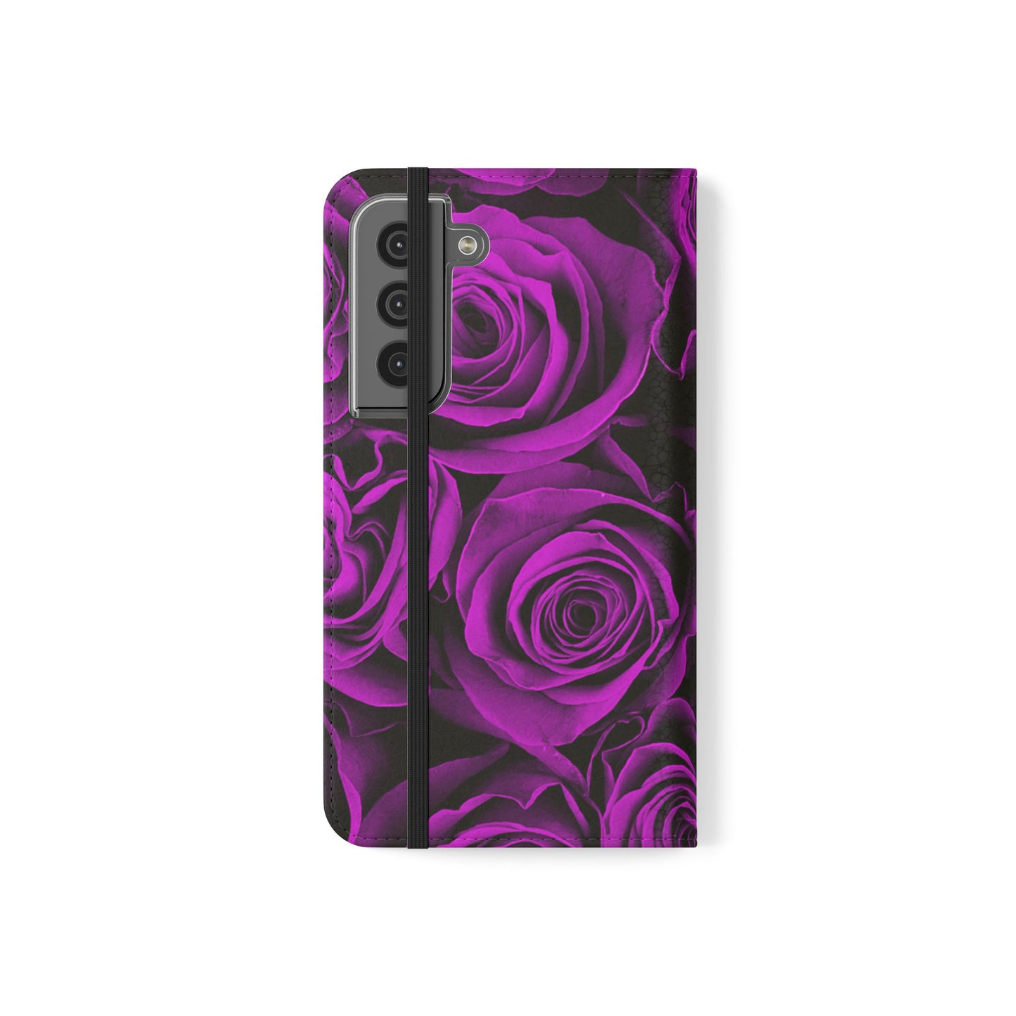 Flip Case – Amethyst Roses