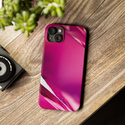 Slim Phone Case – Magenta Motion