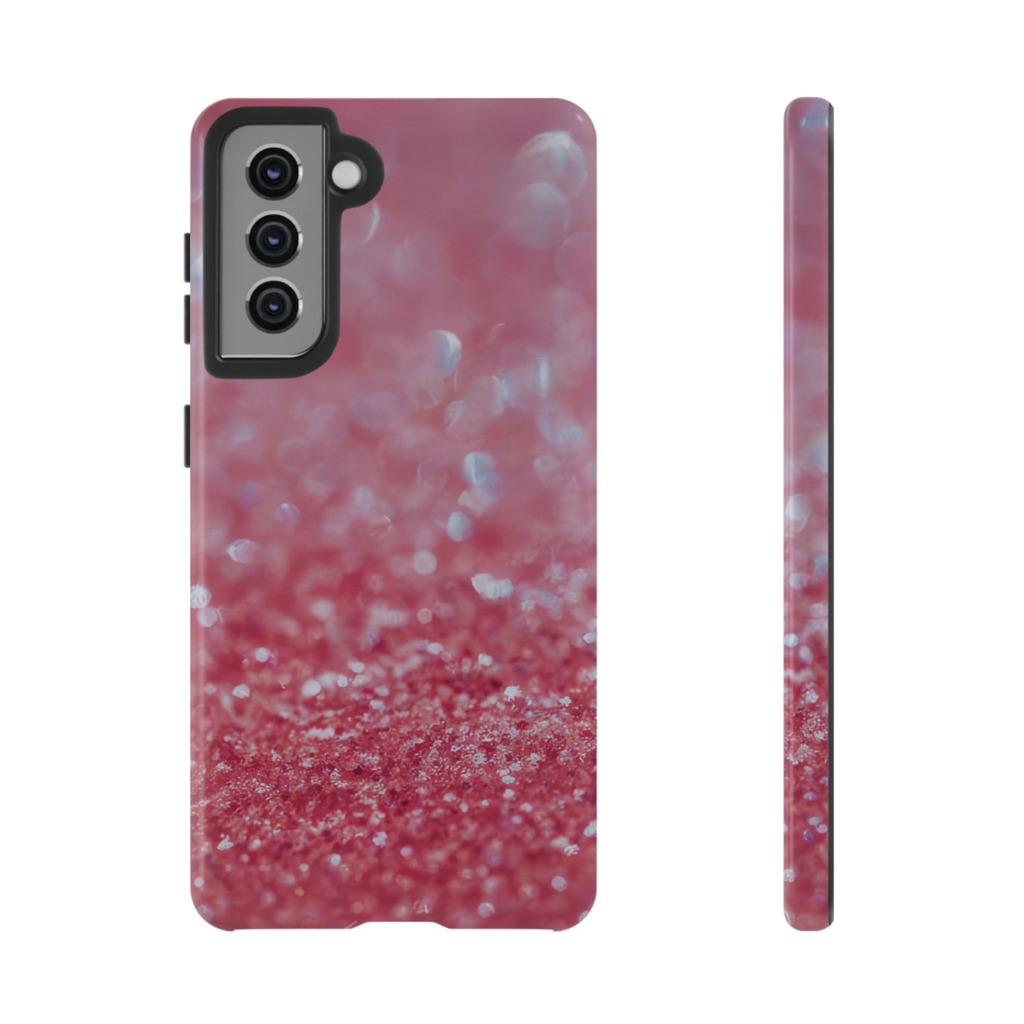 Protective Phone Case – Rosé Sparkle