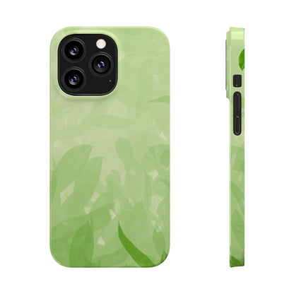 Slim Phone Case – Leaf Echo