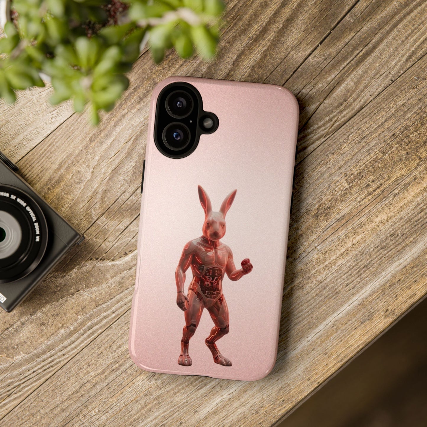 Protective Phone Case – Cyber Bunny