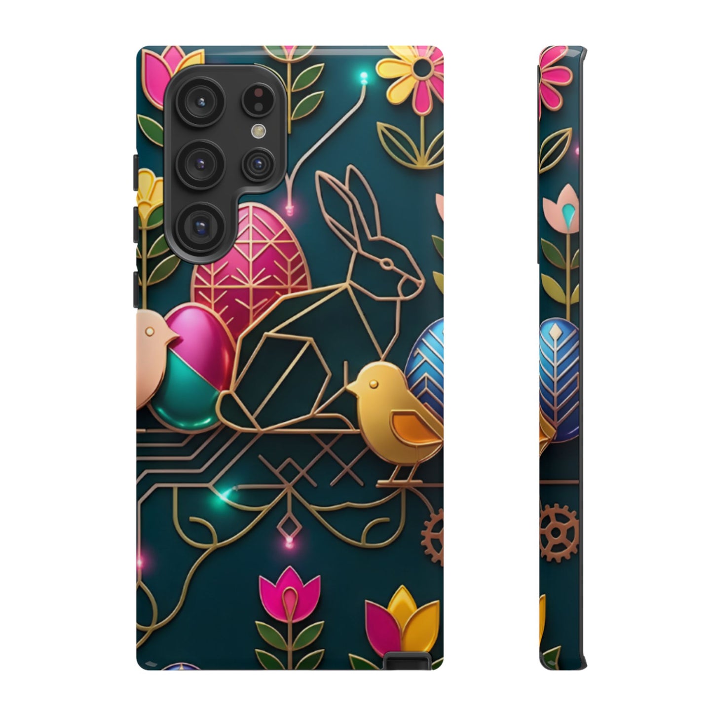 Protective Phone Case – Jeweled Garden
