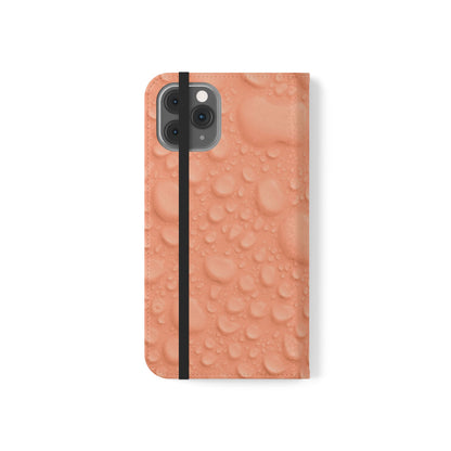 Flip Case - Apricot Rain