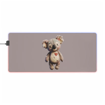 Gaming LED Desk Mat – Cursed Cuddles