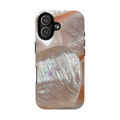 Protective Magnetic Phone Case – Blush Pearl