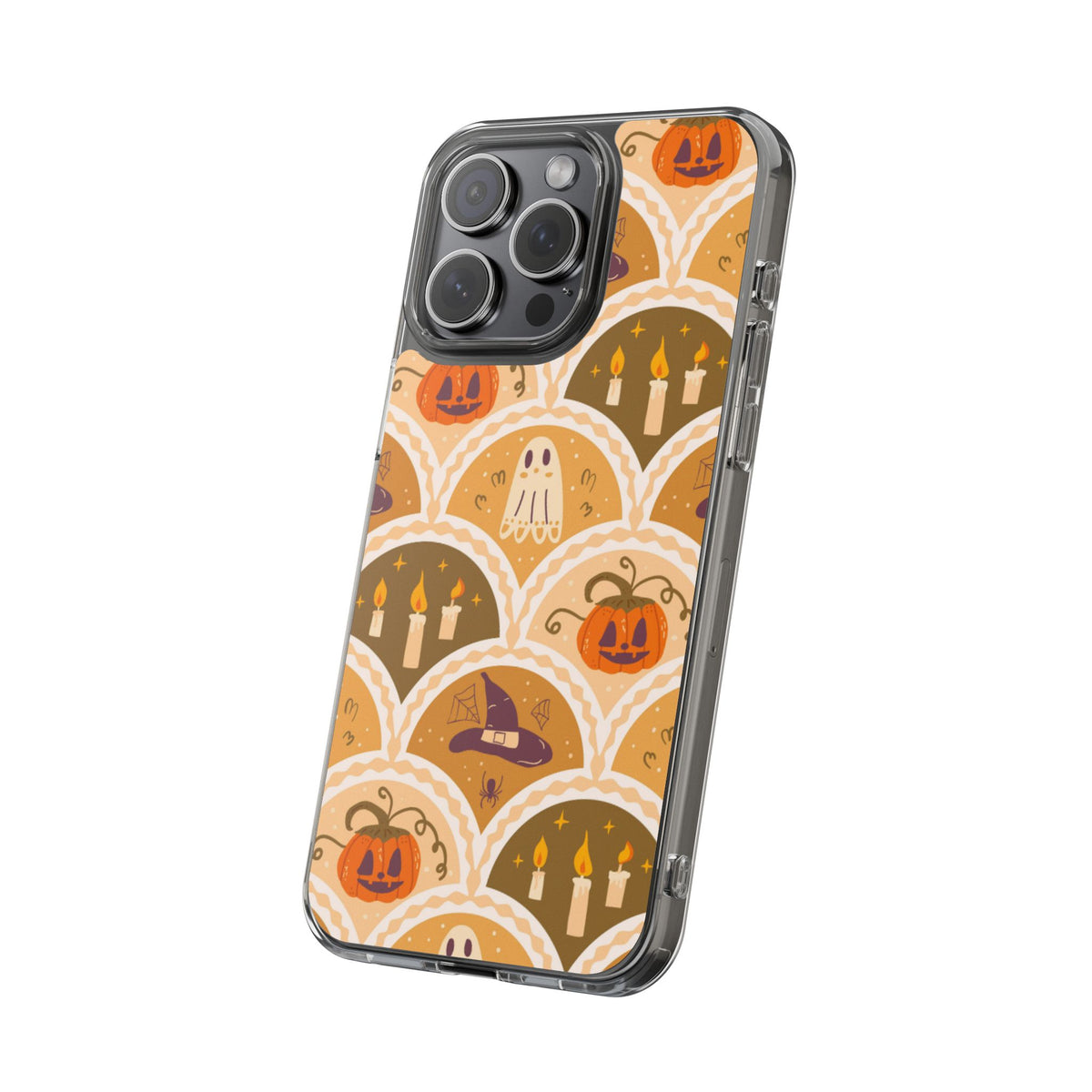 Clear Phone Case – Vintage Haunt – Compatible with iPhone 13–17 & Samsung Galaxy S25–S26 Series