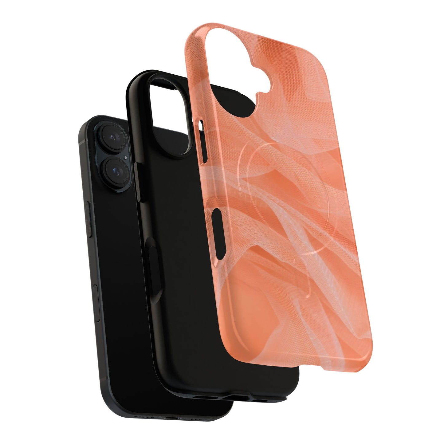 Protective Magnetic Phone Case – Coral Veil