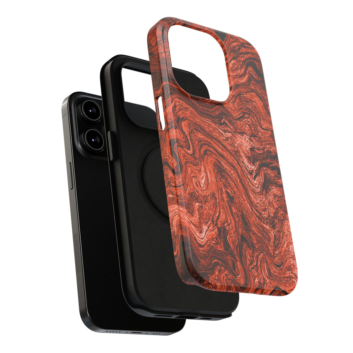 Impact-Resistant Phone Case – Clay in Motion – Compatible with iPhone 11–17 & Samsung Galaxy S22–S26 Series