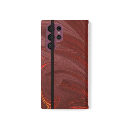 Flip Case – Crimson Current