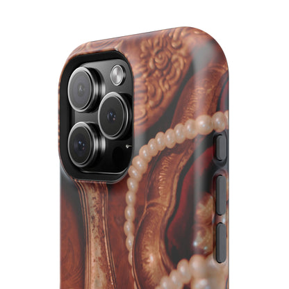 Impact-Resistant Phone Case – Bronze Vanity