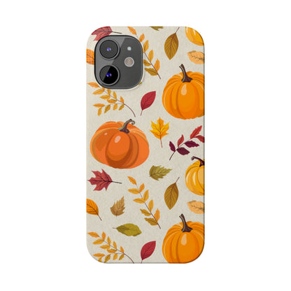 Slim Phone Case – Falling for Pumpkin
