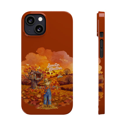 Slim Phone Case – Sweater Weather – Compatible with iPhone 11–17 Series