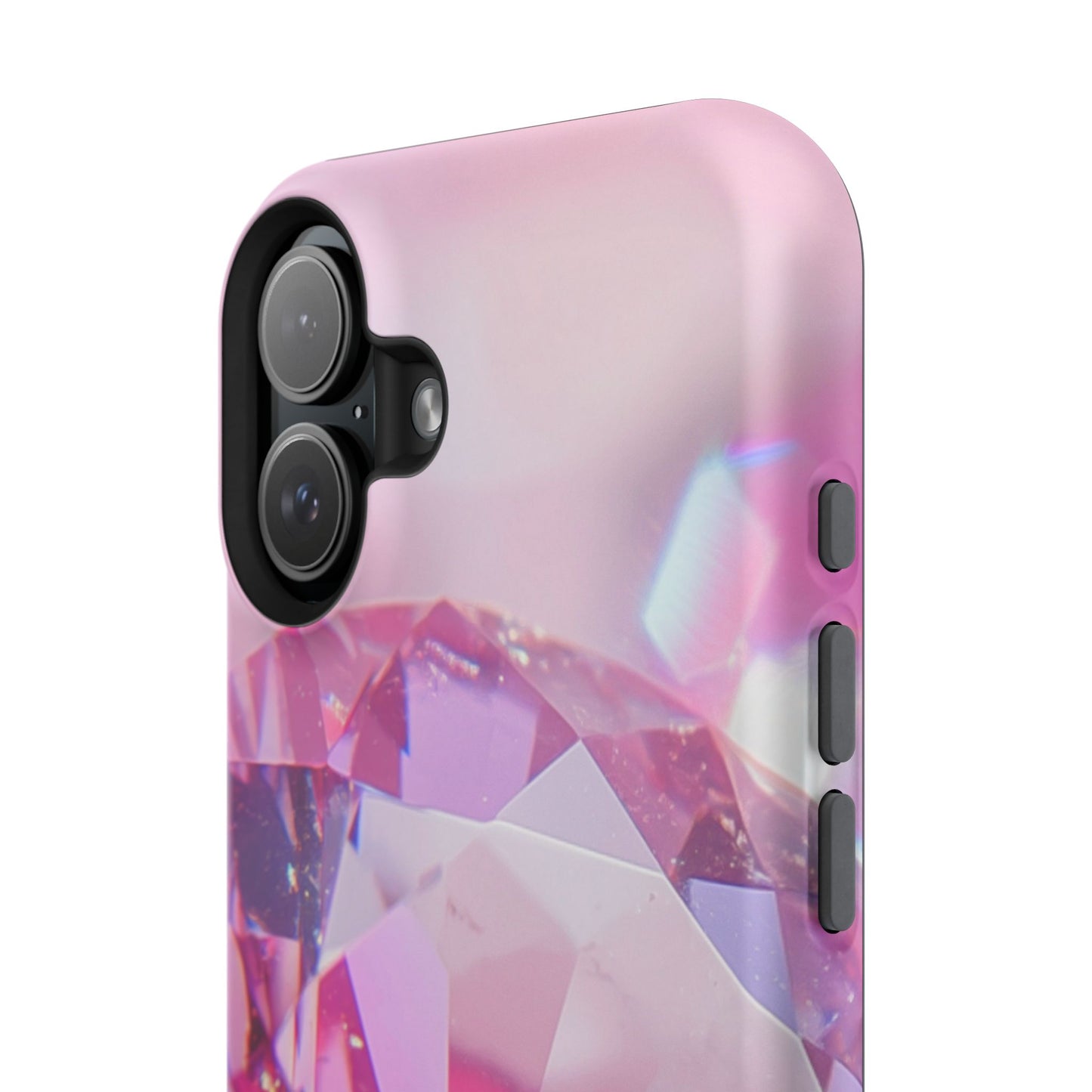 Impact-Resistant Phone Case – Pink Ice