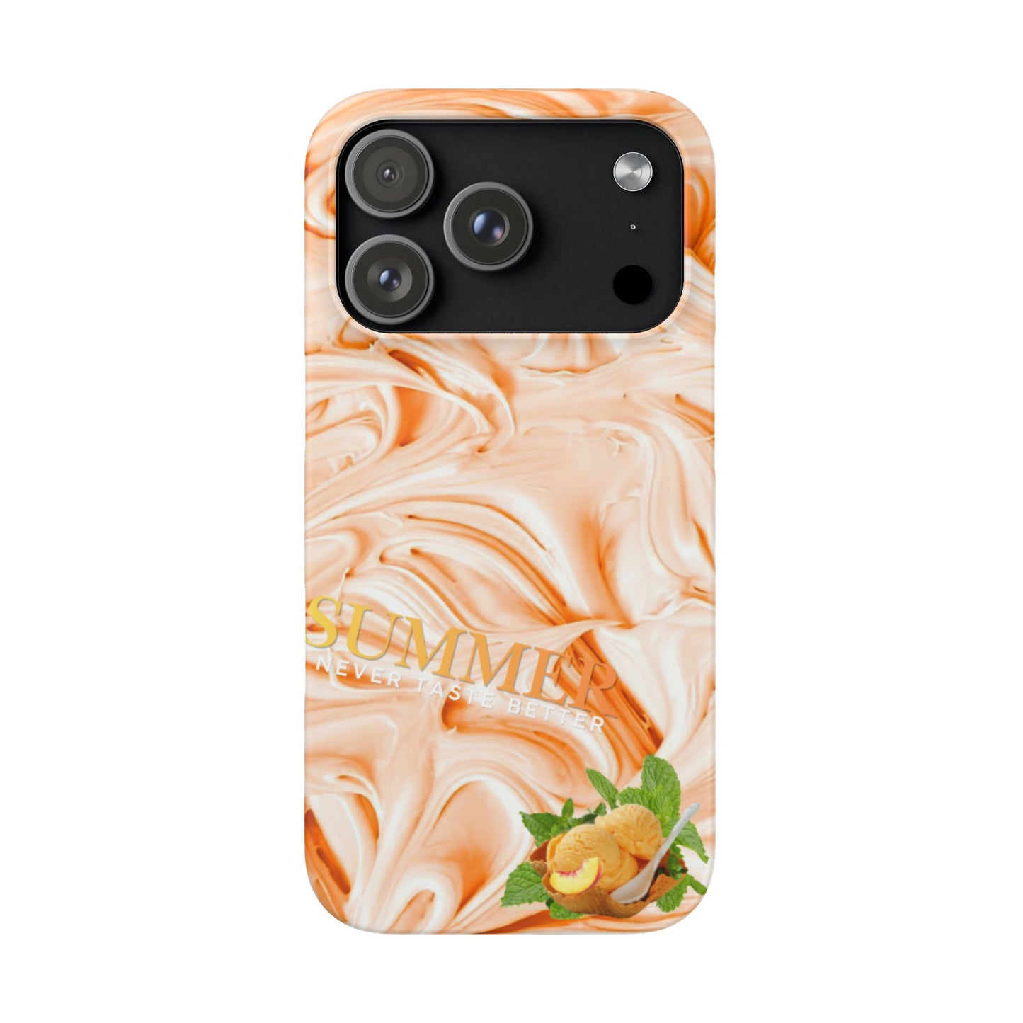 Snap Phone Case – Peach Sorbet
