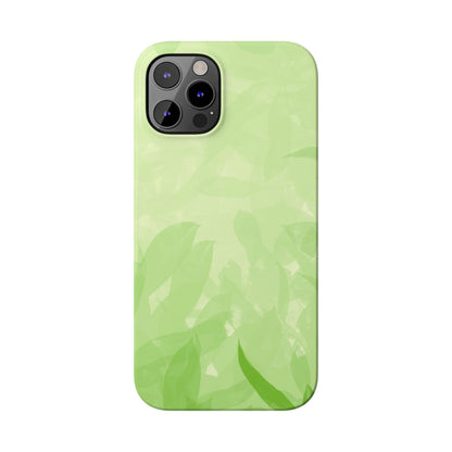 Slim Phone Case – Leaf Echo