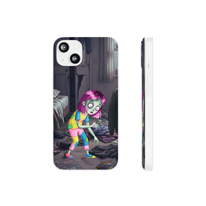 Zombie Girl Phone Case — Cute Creepy Cartoon Phone Cover