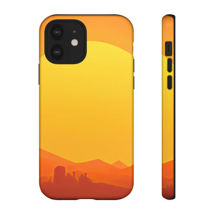 Protective Phone Case – Desert Sunrise