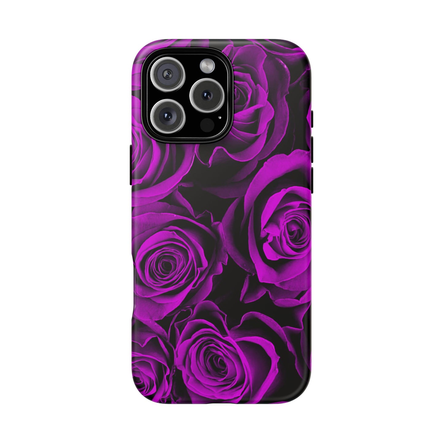 Protective Phone Case – Amethyst Roses