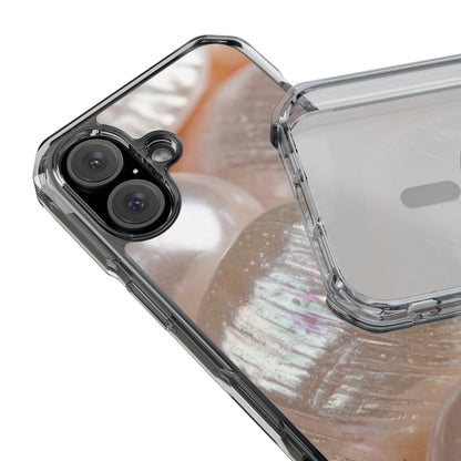 Clear Magnetic Phone Case – Blush Pearl