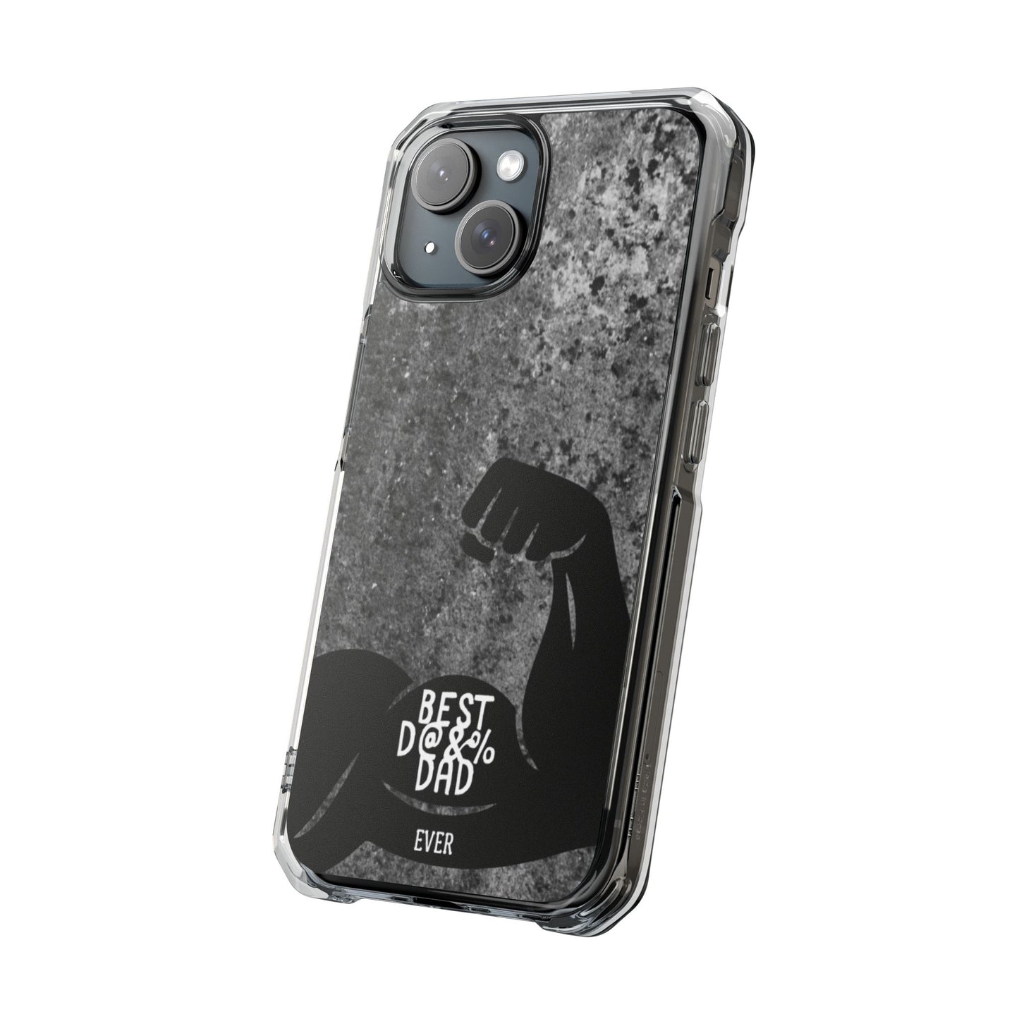 Clear Magnetic Phone Case – Best Dad Ever