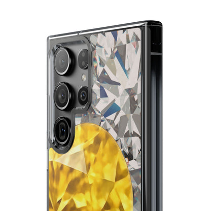 Clear Phone Case – Heart of Gold