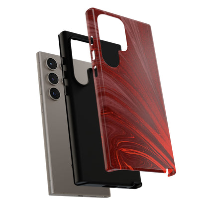 Protective Phone Case – Crimson Current