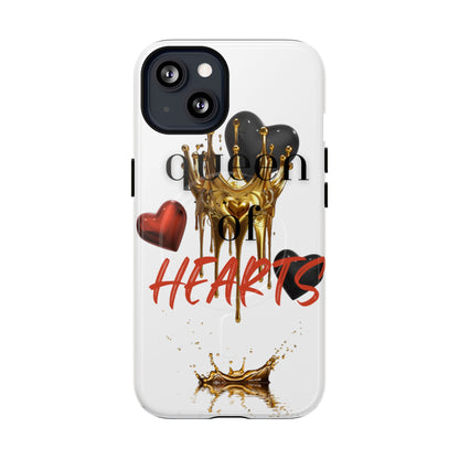 Protective Magnetic Phone Case – Queen of Hearts