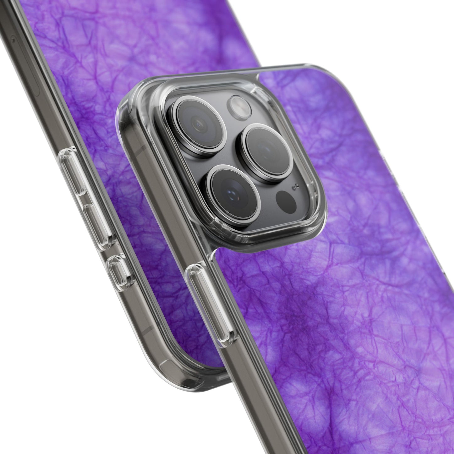 Clear Phone Case – Neon Dusk