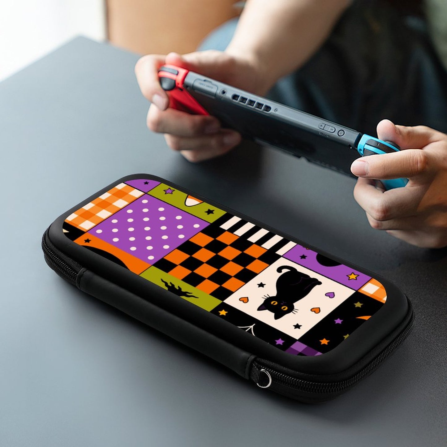 Travel Case – Spooky Patchwork