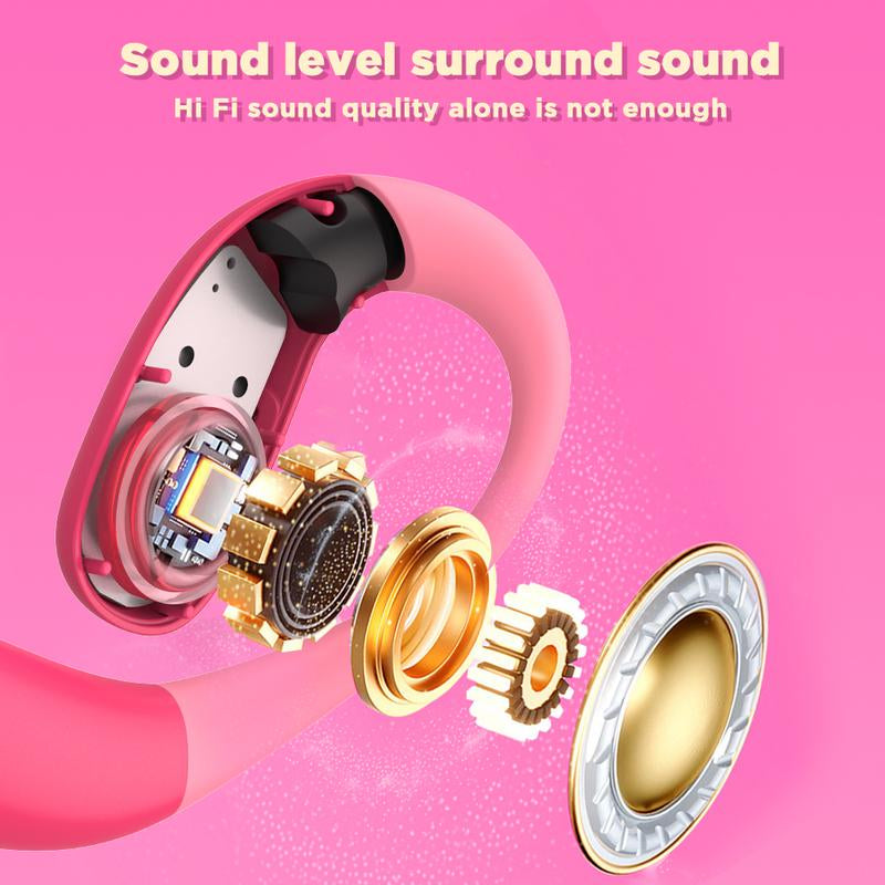 Sports-Ready Open-Ear Earbuds: MINISO BM23, HiFi, IPX5, Microphone