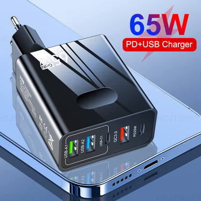 USB Wall Charger – 4-Port