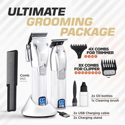 Precise Clipper & Trimmer Set - Professional Grooming Kit