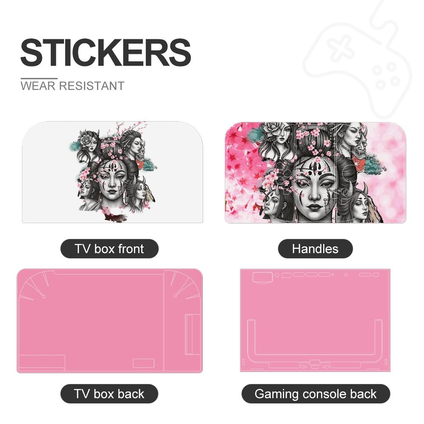 Console Skin Kit – Blossom & Thorn