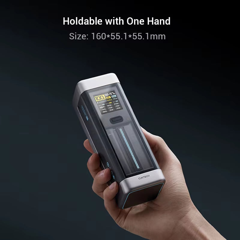 CUKTECH No.20 Power Bank 25000Mah P23 210W Output 3-Port Portable Charger 140W USB C for Macbook Iphone 14 Xiaomi ZMI Camping