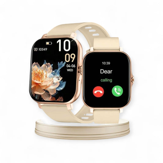 1.83" HD Smartwatch: SIMSONLAB BT Calling, Fitness & Weather, iOS/Android