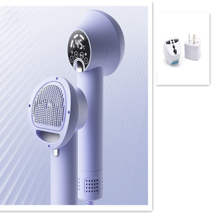 Smart Pet Hair Dryer - Silent Grooming Blow Dryer with Comb for Dogs & Cats (Safe & Gentle)