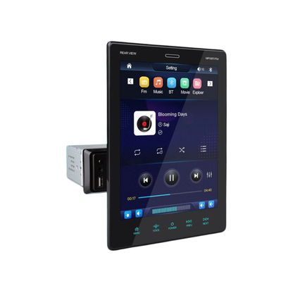 9.5" Vertical Screen Car MP5 Player - Touchscreen Display