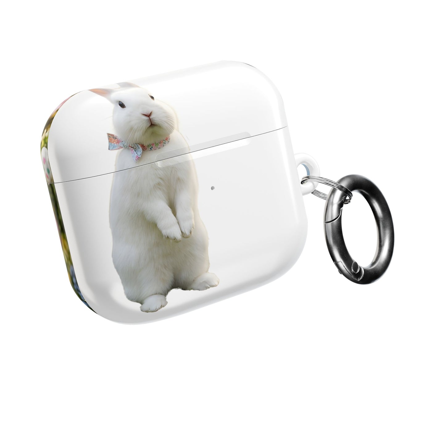 Earbud Case Cover – Pastel Pop Bunny