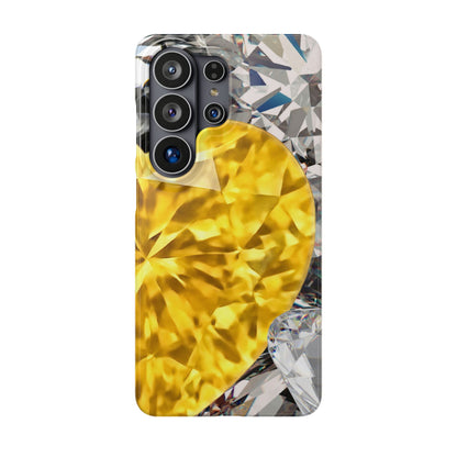 Snap Phone Case – Heart of Gold