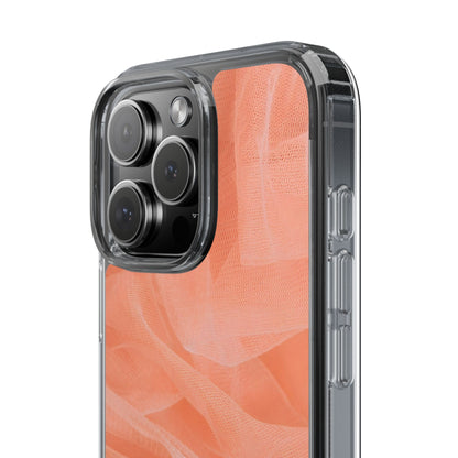 Clear Phone Case – Coral Veil