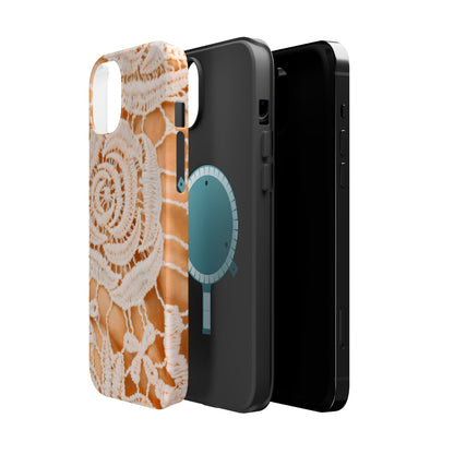 Wireless-Charging Compatible Case – Vintage Veil