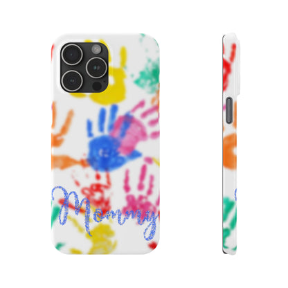 Slim Phone Case – Handprint Memories