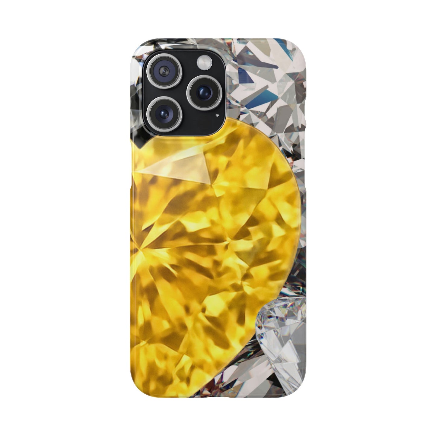 Snap Phone Case – Heart of Gold